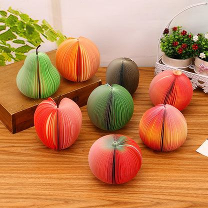 Three-dimensional Creative Fruit Paper Convenience Stickers