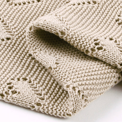 Baby Blanket Love Hollow Hug Blanket Baby Windproof Cover