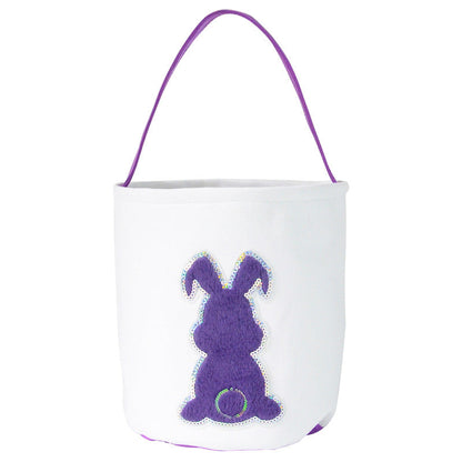 Wholesale 10PCS Easter Sequin Basket Plush TOY