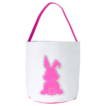 Wholesale 10PCS Easter Sequin Basket Plush TOY