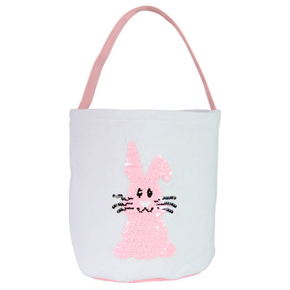 Wholesale 10PCS Easter Sequin Basket Plush TOY