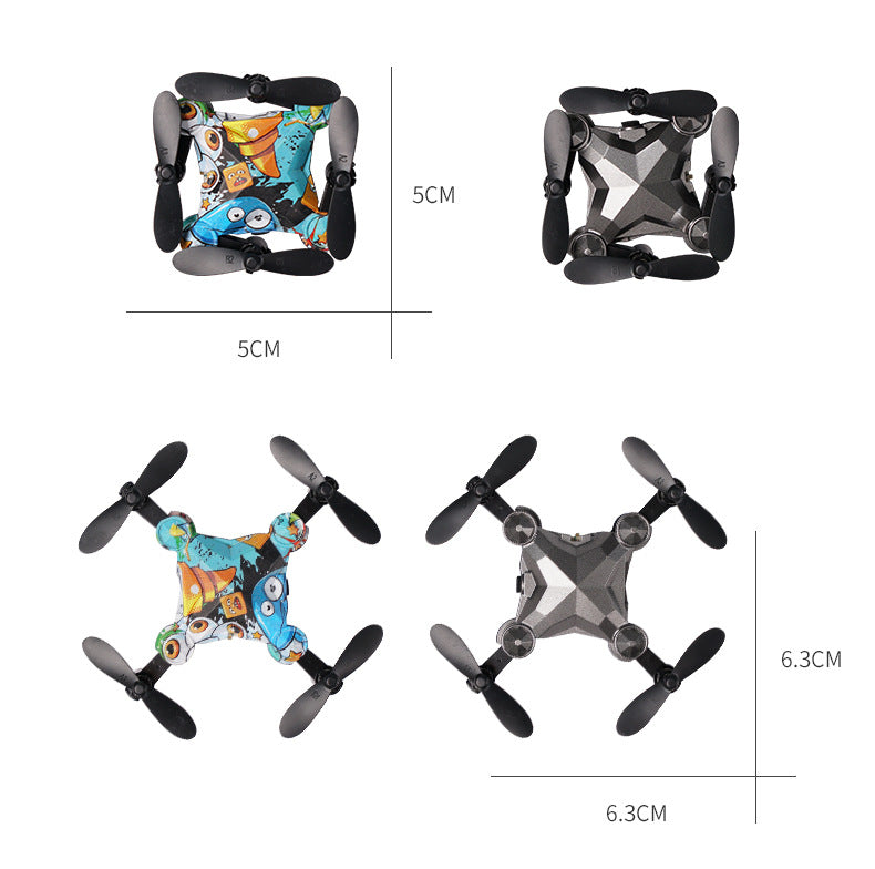 Mini Folding Luggage Storage Drone