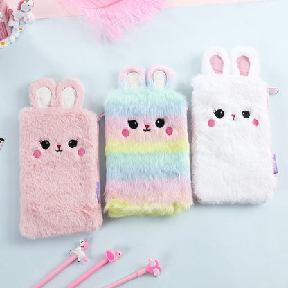 New Cartoon Plush Pencil Bag