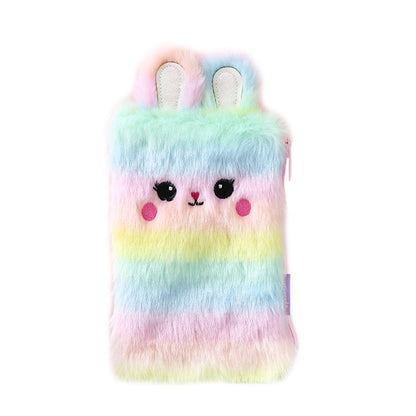 New Cartoon Plush Pencil Bag