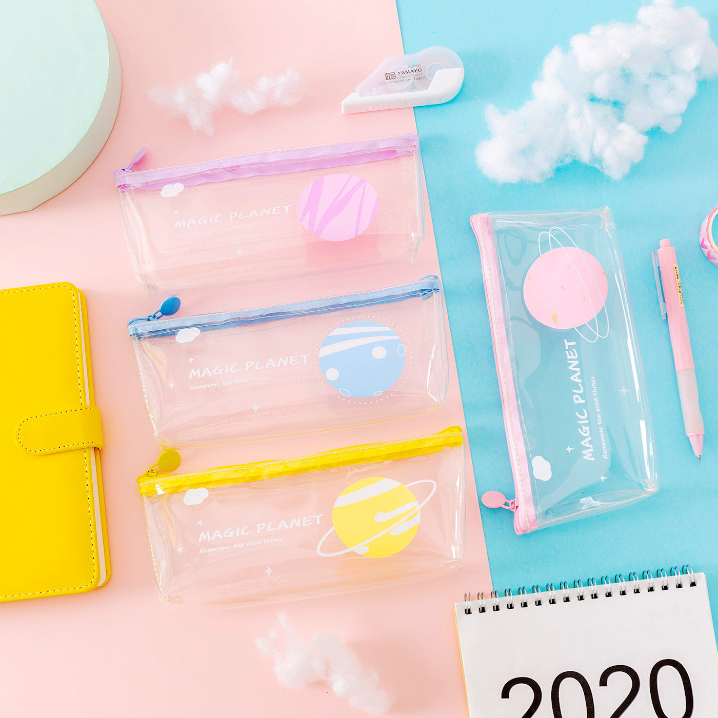 TPU Transparent Pencil Case