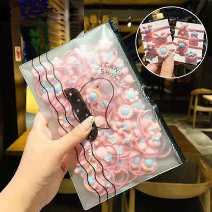 Cartoon Elastic Rings / Hair Candy