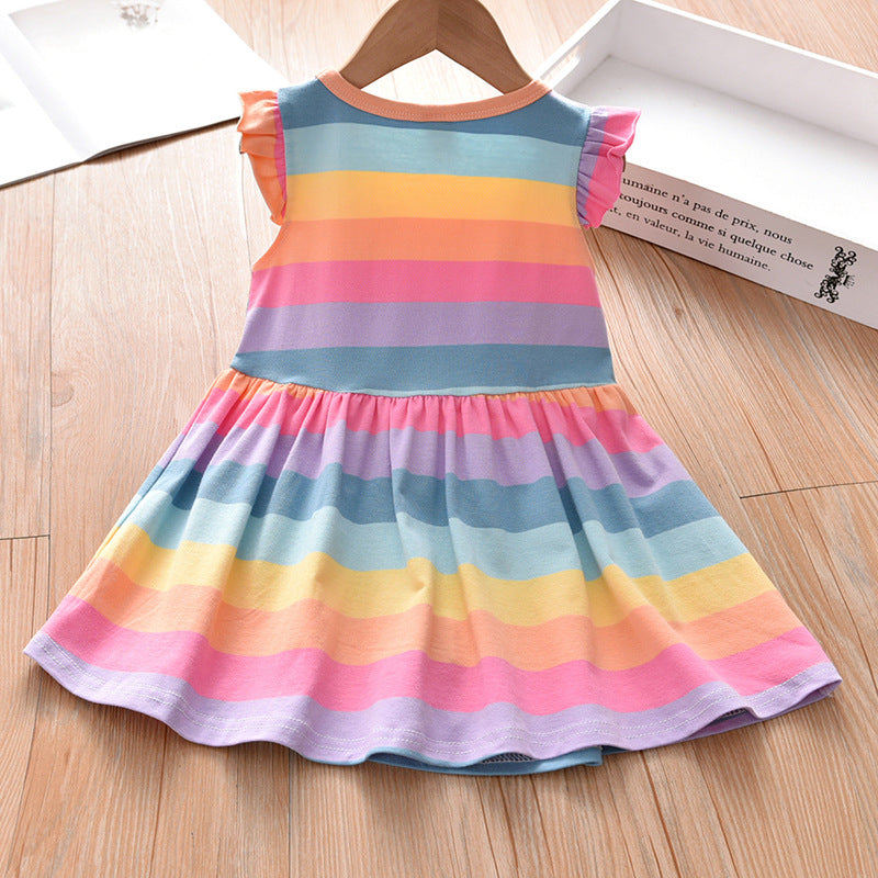 Girls Cotton Dresses Baby Clothes