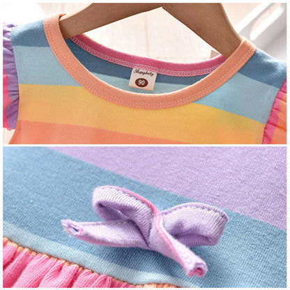Girls Cotton Dresses Baby Clothes
