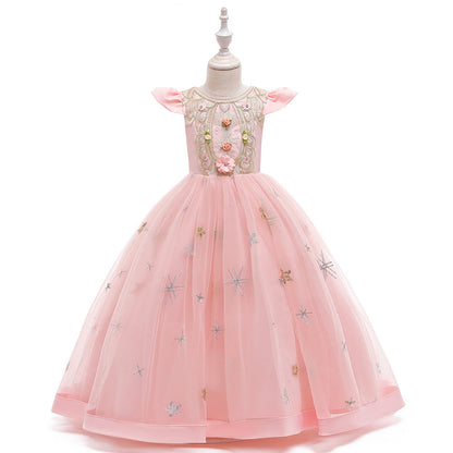 Wholesale Girls Dress Cotton Baby Clothes