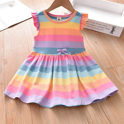 Girls Cotton Dresses Baby Clothes
