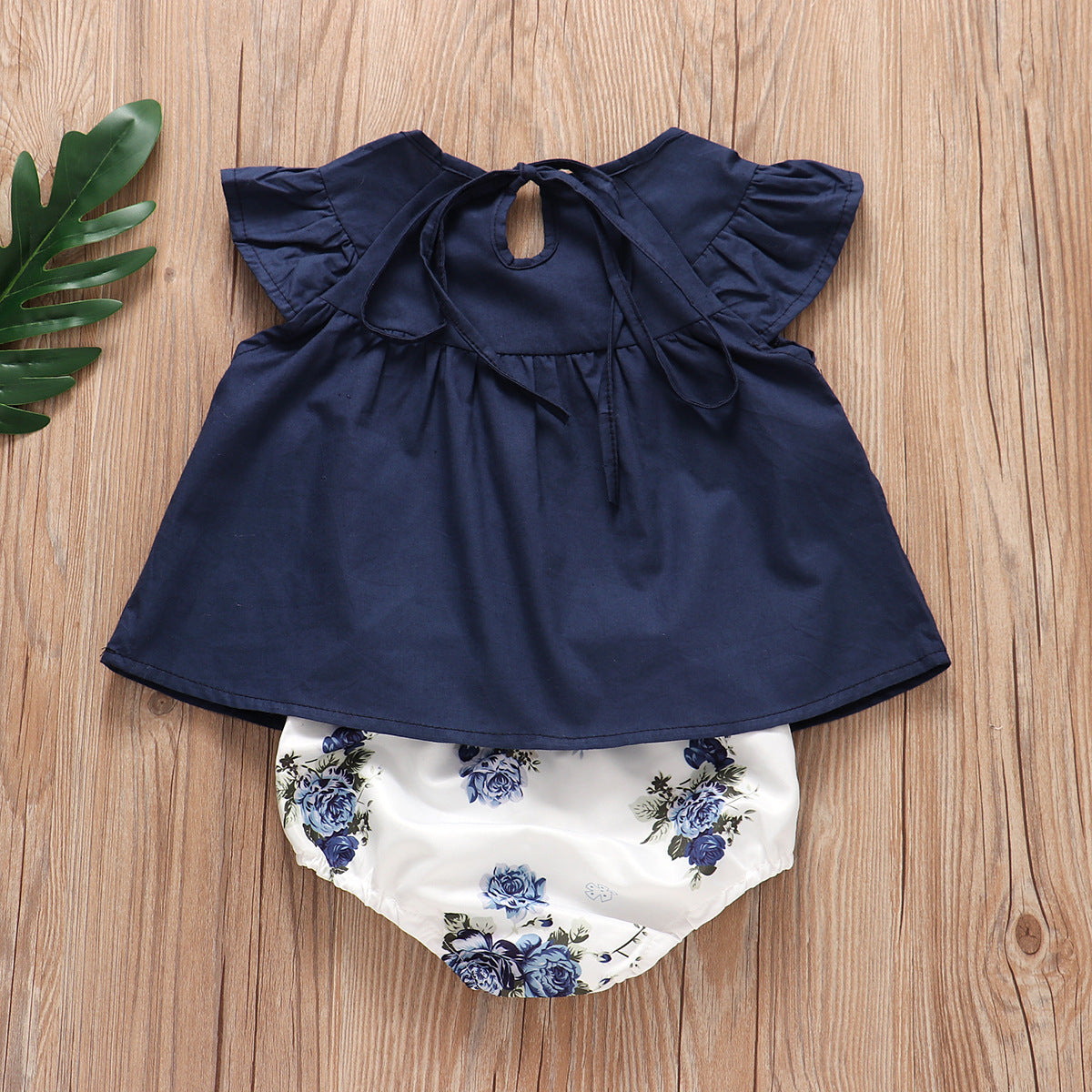Top Girls  Short Skirt Two-piece Set Baby Clothes