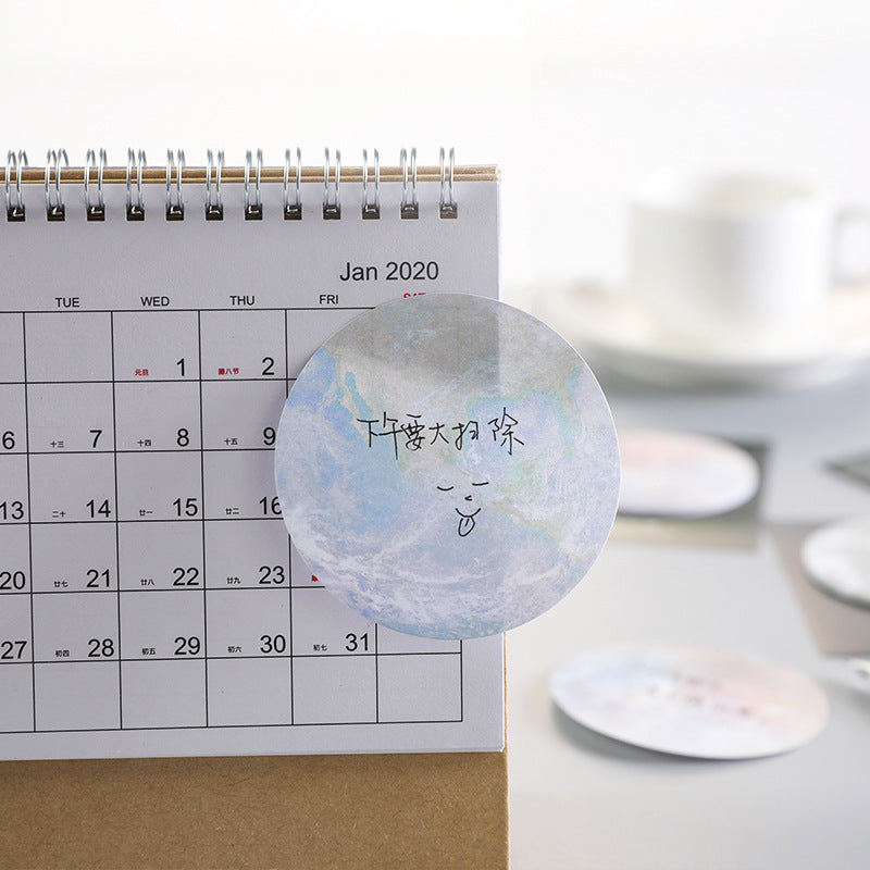 Paper Science Fiction Planet Sticky Notes