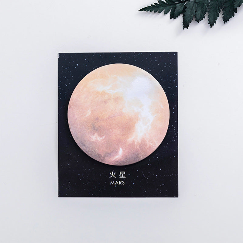 Paper Science Fiction Planet Sticky Notes