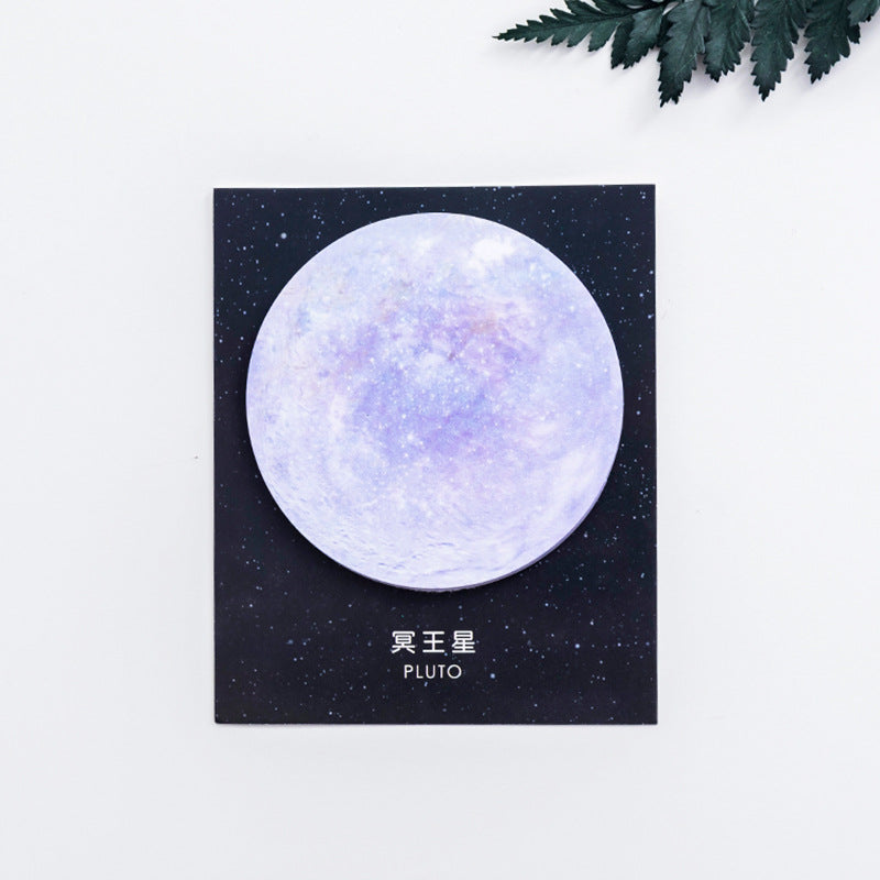 Paper Science Fiction Planet Sticky Notes