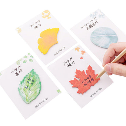 Paper Creative Leaf Maple Leaf Ginkgo Sticky Notes