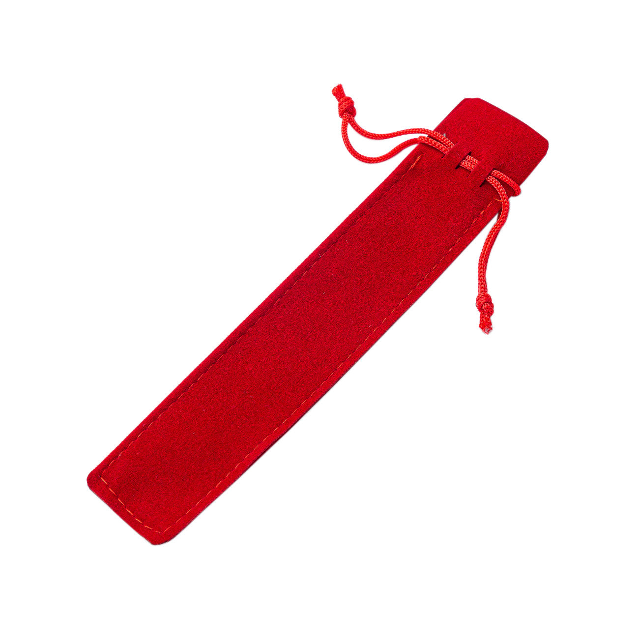 Crystal Pen Flannel Pencil Case Thickened Flannel Drawstring