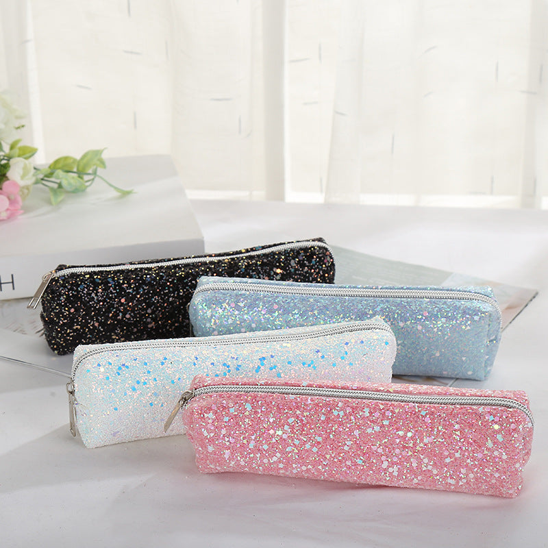 Oxford Cloth Glitter Powder Pen Bags