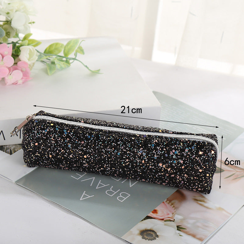 Oxford Cloth Glitter Powder Pen Bags