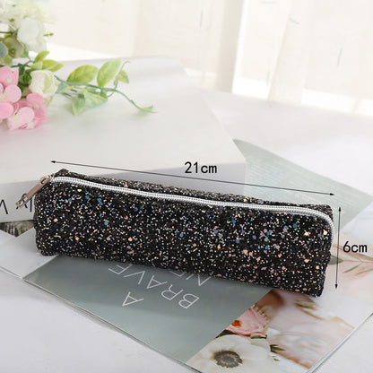 Oxford Cloth Glitter Powder Pen Bags