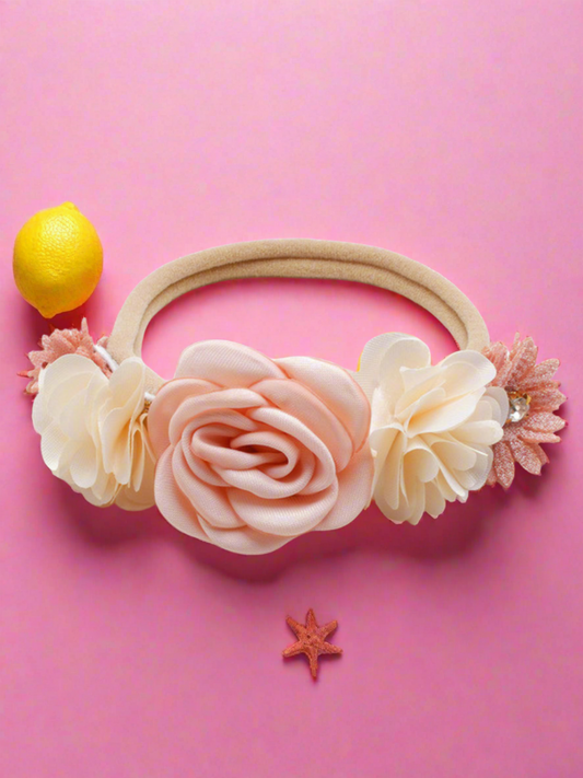 To New Blooms Newborn Floral Hairband