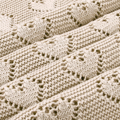 Baby Blanket Love Hollow Hug Blanket Baby Windproof Cover