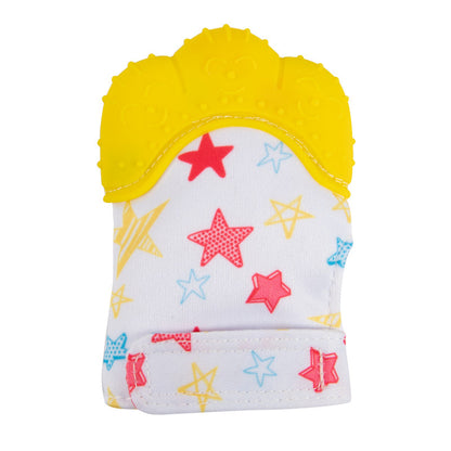 Silicone baby gloves teething supplies