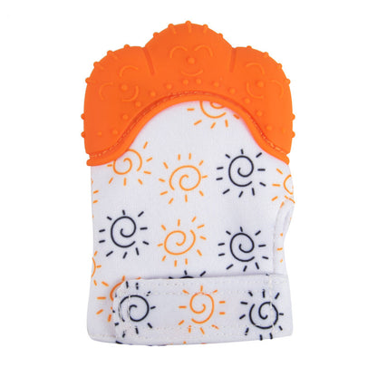 Silicone baby gloves teething supplies