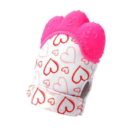 Silicone baby gloves teething supplies