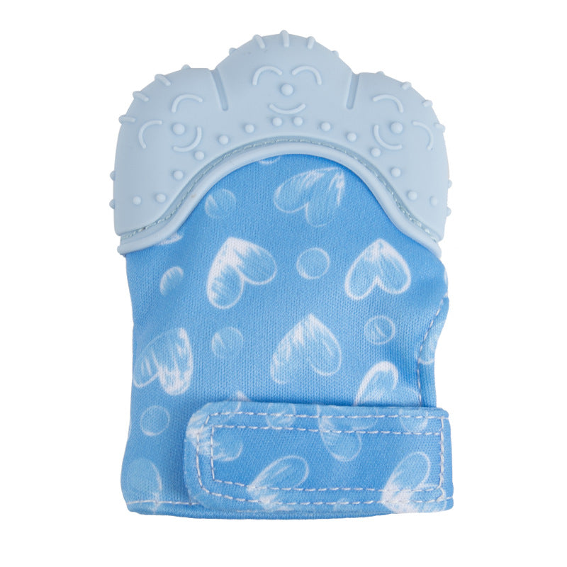 Silicone baby gloves teething supplies