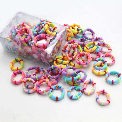 Kids Foamy Hair Rings / Scrunchies