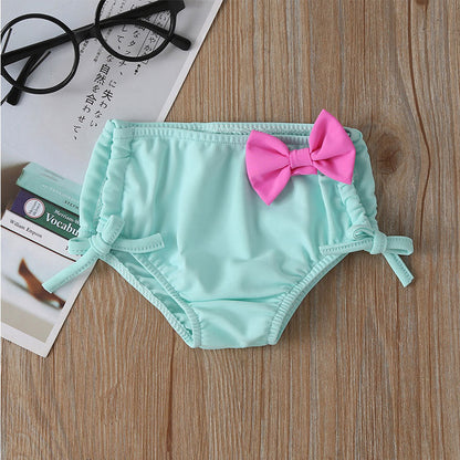 Girls Swimsuit Set Polyester Baby Clothes
