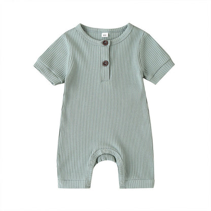 Solid Color Baby Onesies Cotton Baby Clothes