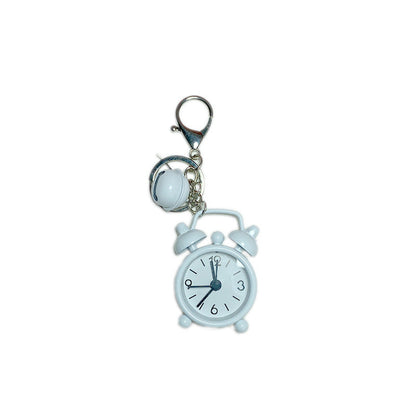 Portable Color Metal Timing Alarm Mini Clock Keychain