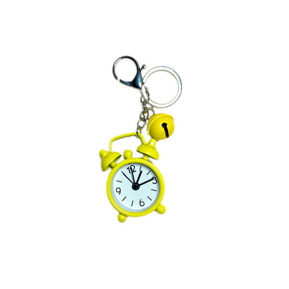 Portable Color Metal Timing Alarm Mini Clock Keychain