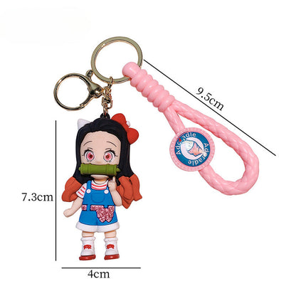 Cartoon Animation PVC Keychain Cute Keychain