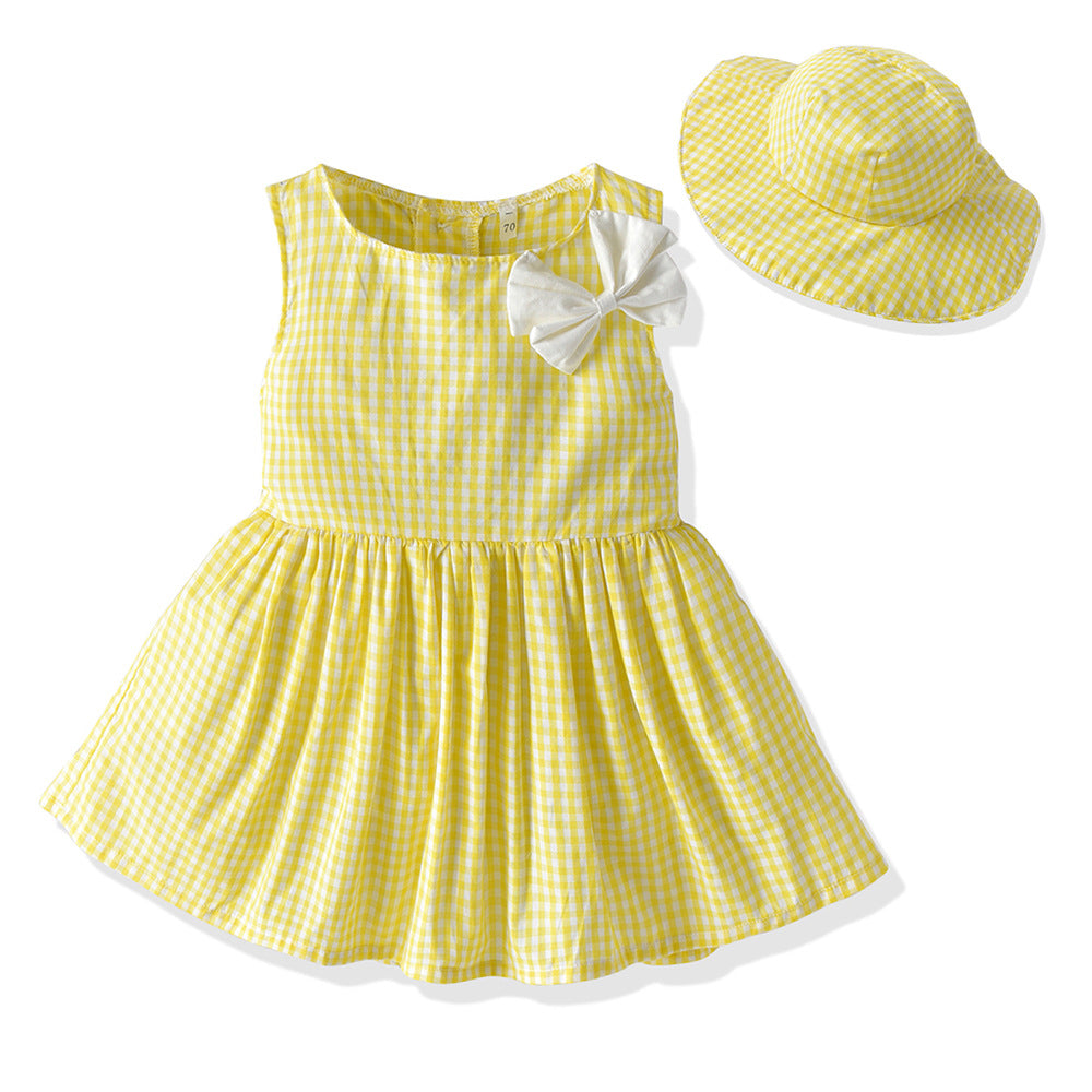Children's Cotton Plaid Casual Sets