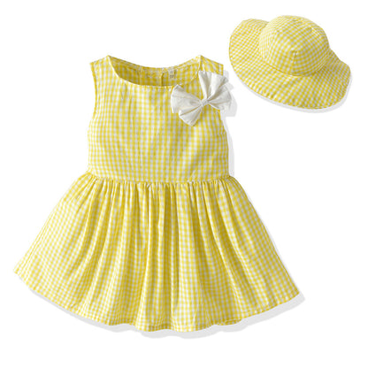 Children's Cotton Plaid Casual Sets