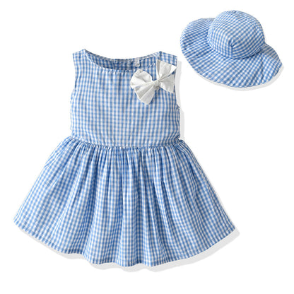 Children's Cotton Plaid Casual Sets