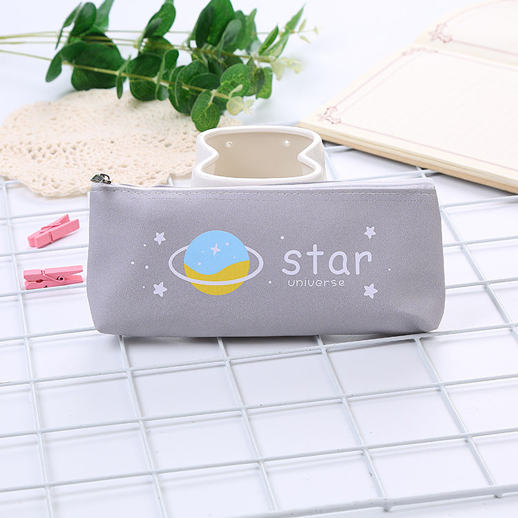 PU Pencil Case Creative Cartoon Student Pencil Case Zero Wallet