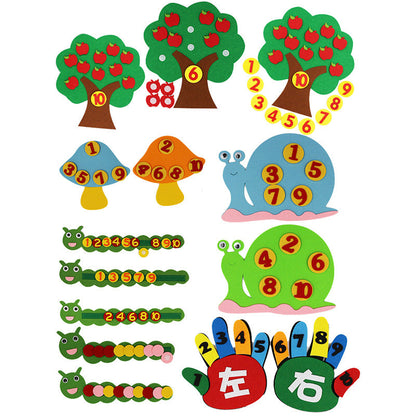 Wholesale Children's Puzzle Figure Cloth TOY