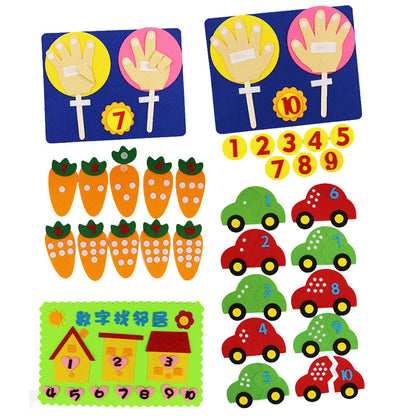 Wholesale Children's Puzzle Figure Cloth TOY