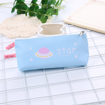 PU Pencil Case Creative Cartoon Student Pencil Case Zero Wallet