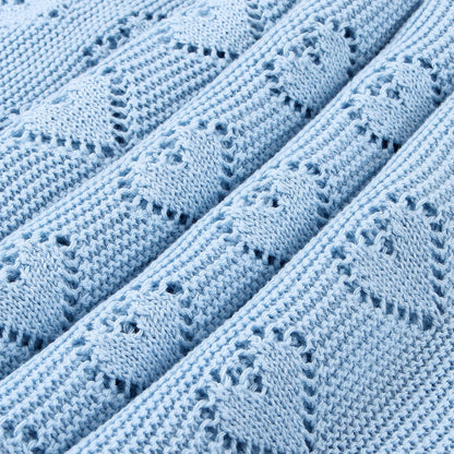 Baby Blanket Love Hollow Hug Blanket Baby Windproof Cover