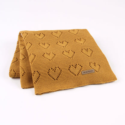 Baby Blanket Love Hollow Hug Blanket Baby Windproof Cover