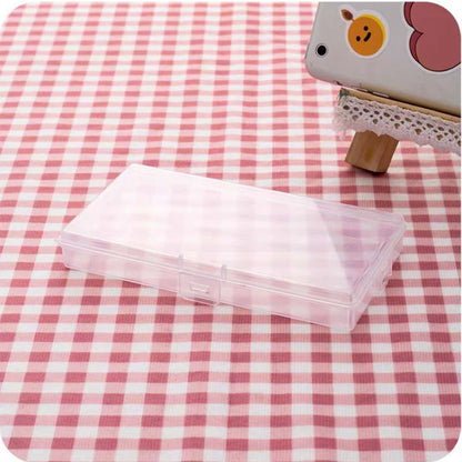 Stationery Stickers, Notes, Writing Pens, Split Pack, Transparent Plastic Storage Box