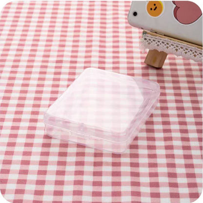 Stationery Stickers, Notes, Writing Pens, Split Pack, Transparent Plastic Storage Box