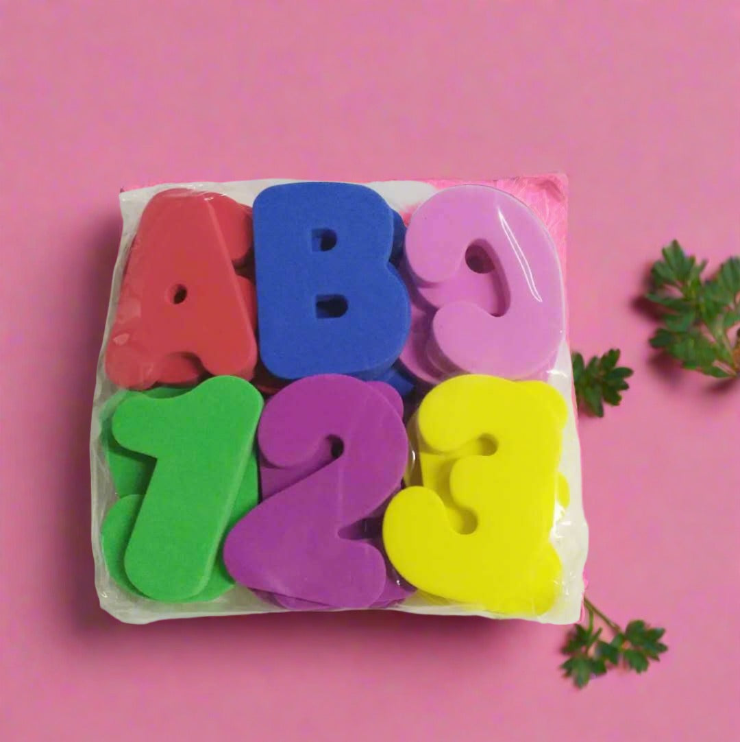 Kids' Kindergarten Alphabet and Number Sticker Educational Toy