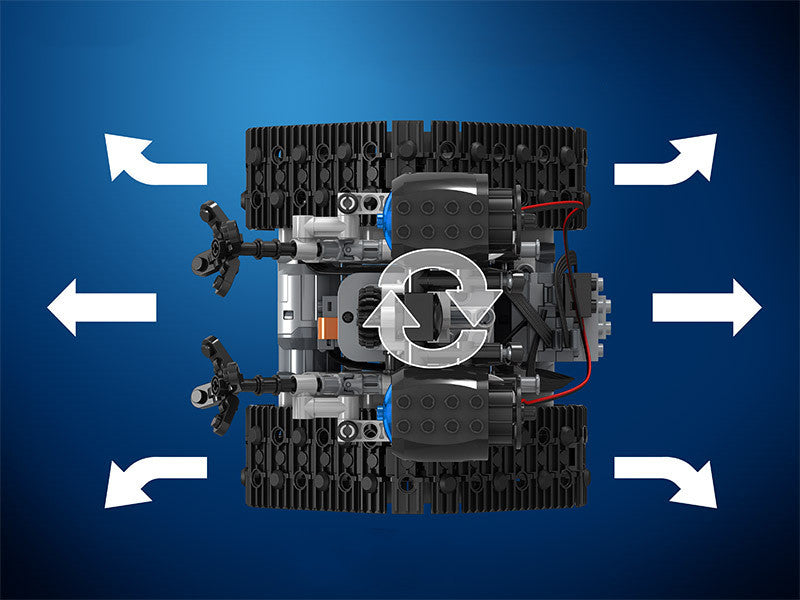 DIY Electric RC Robot Building Blocks Toy