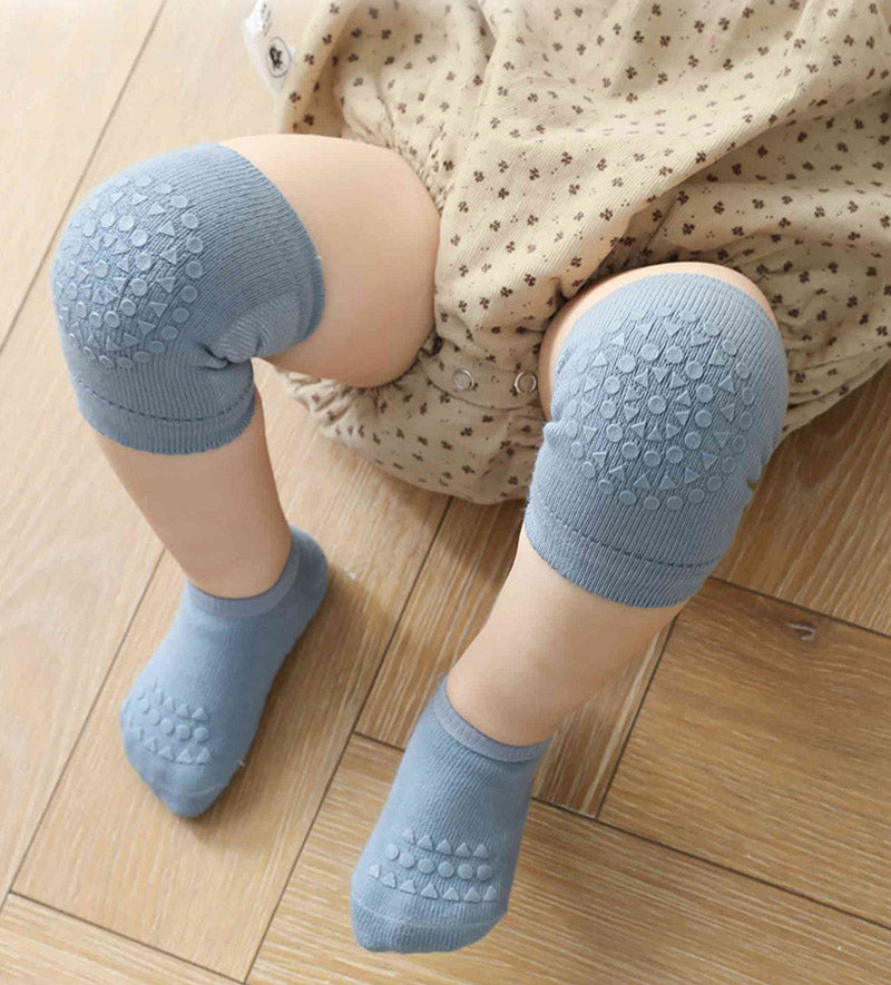 Baby Knee Pads & Anti-Slip Socks Set