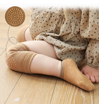 Baby Knee Pads & Anti-Slip Socks Set